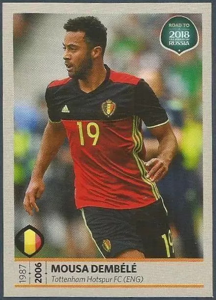 Road to 2018 - FIFA World Cup Russia - Mousa Dembélé - Belgique