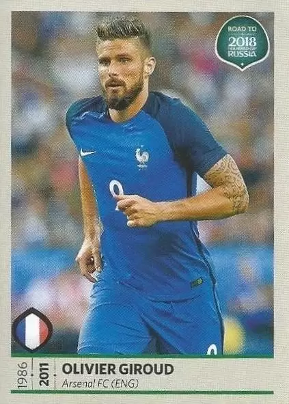 Road to 2018 - FIFA World Cup Russia - Olivier Giroud - France