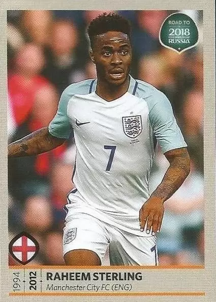 Road to 2018 - FIFA World Cup Russia - Raheem Sterling - Angleterre