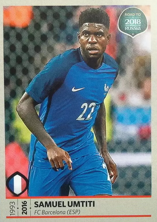 Road to 2018 - FIFA World Cup Russia - Samuel Umtiti - France