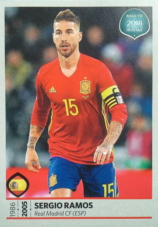 Road to 2018 - FIFA World Cup Russia - Sergio Ramos - Espagne