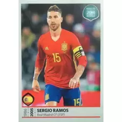 Checklist Sergio Ramos Panini Football Sticker Albums