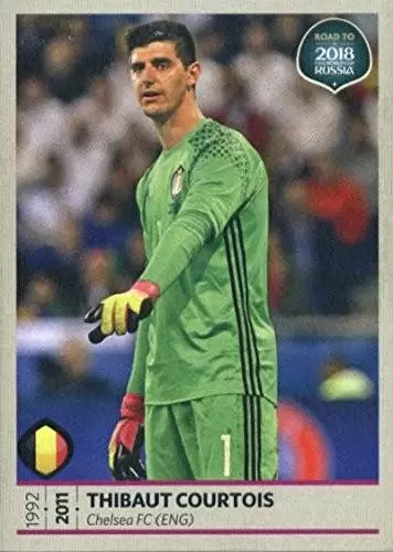 Road to 2018 - FIFA World Cup Russia - Thibaut Courtois - Belgium