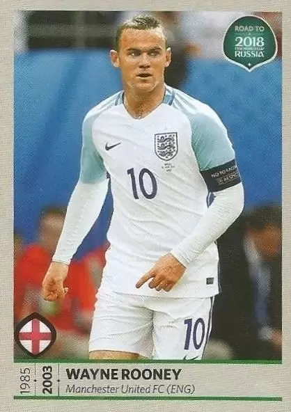Road to 2018 - FIFA World Cup Russia - Wayne Rooney - Angleterre