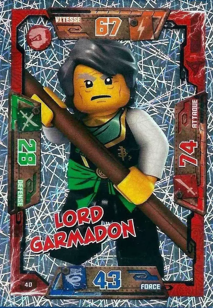 Cartes LEGO Ninjago Masters of Spinjitzu - Lord Garmadon