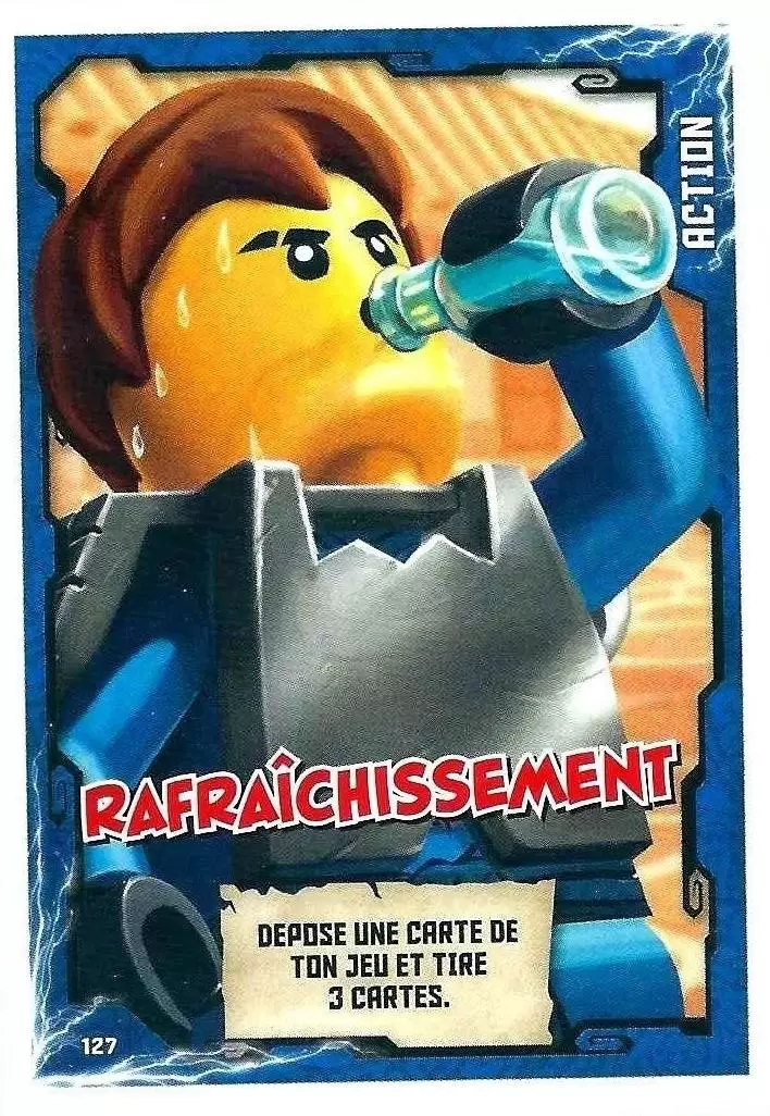 Cartes LEGO Ninjago Masters of Spinjitzu - Rafraîchissement