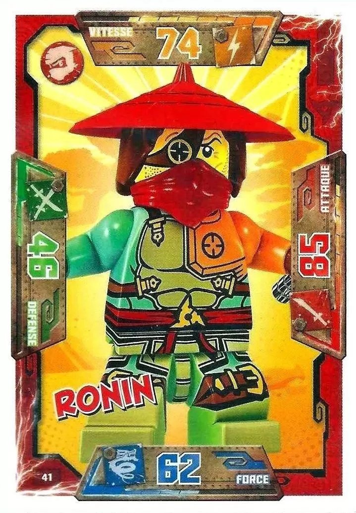 Cartes LEGO Ninjago Masters of Spinjitzu - Ronin