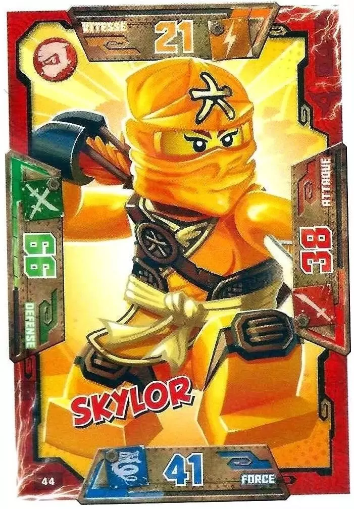 Cartes LEGO Ninjago Masters of Spinjitzu - Skylor