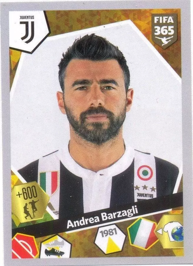 Fifa 365 2018 - Andrea Barzagli - Juventus