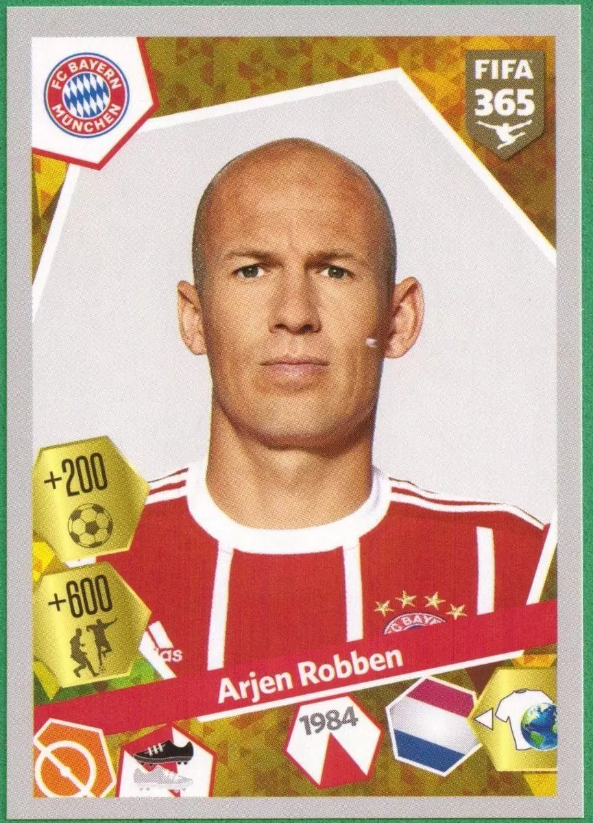 Fifa 365 2018 - Arjen Robben - FC Bayern München