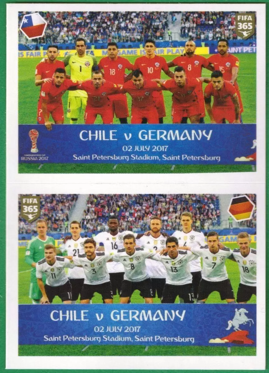 Fifa 365 2018 - Chile / Germany - Fifa Confederations Cup