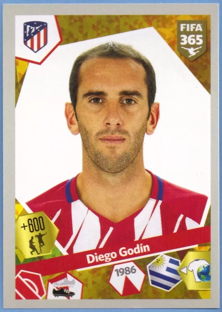 Fifa 365 2018 - Diego Godín - Atlético de Madrid