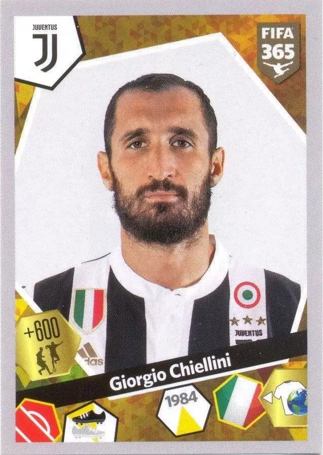Fifa 365 2018 - Giorgio Chiellini - Juventus