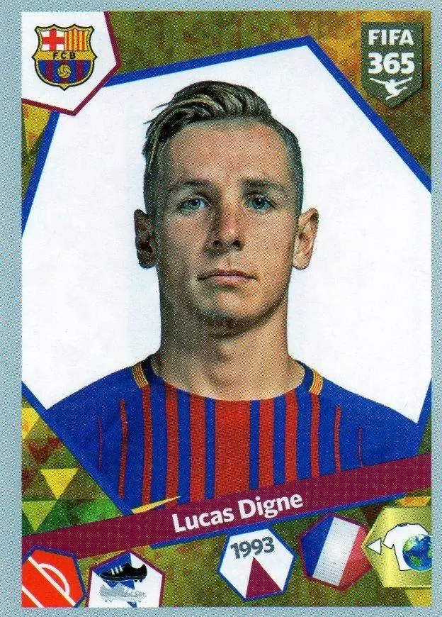 Fifa 365 2018 - Lucas Digne - FC Barcelona