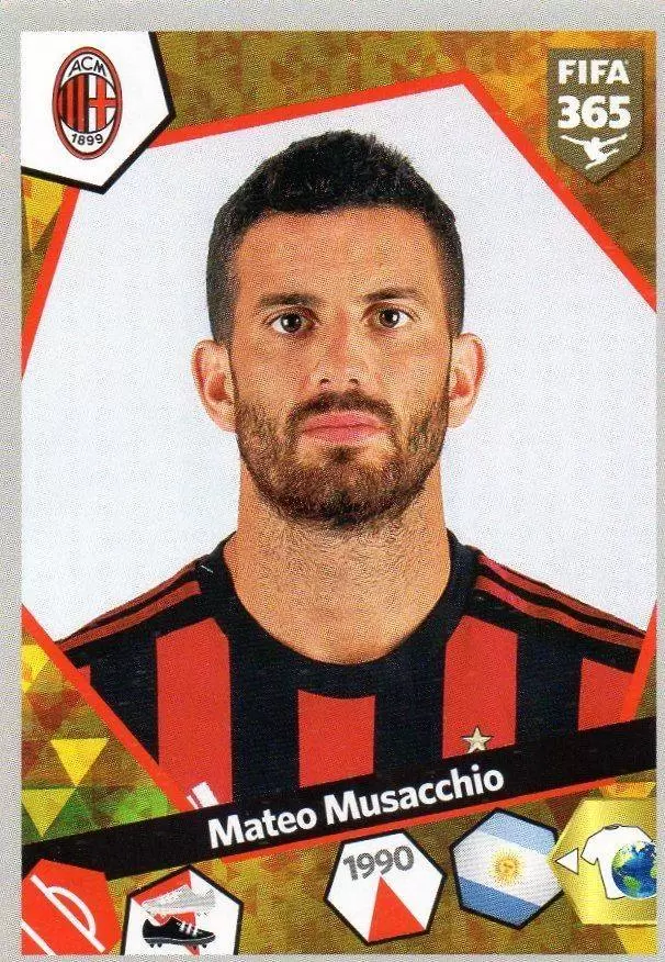Fifa 365 2018 - Mateo Musacchio - AC Milan