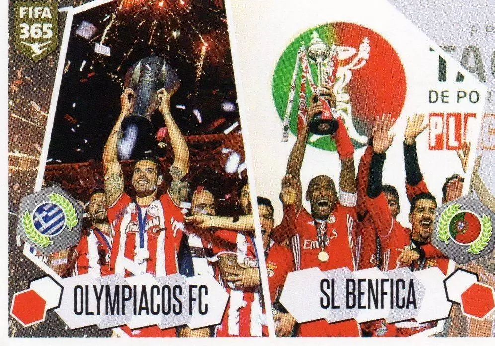 Fifa 365 2018 - Olympiacos FC / SL Benfica - Top appearances