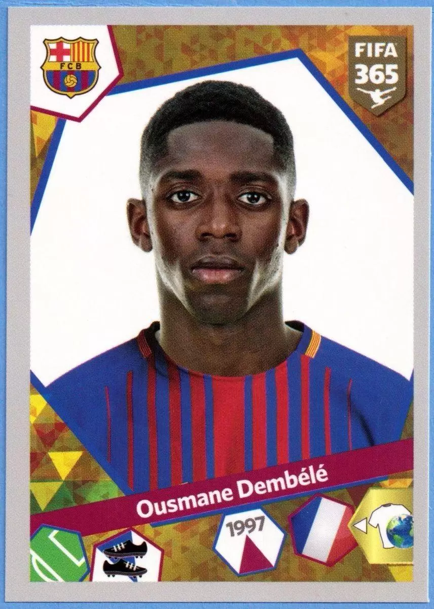 Fifa 365 2018 - Ousmane Dembélé - FC Barcelona