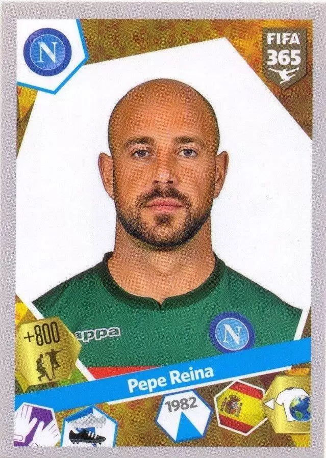 Fifa 365 2018 - Pepe Reina - SSC Napoli