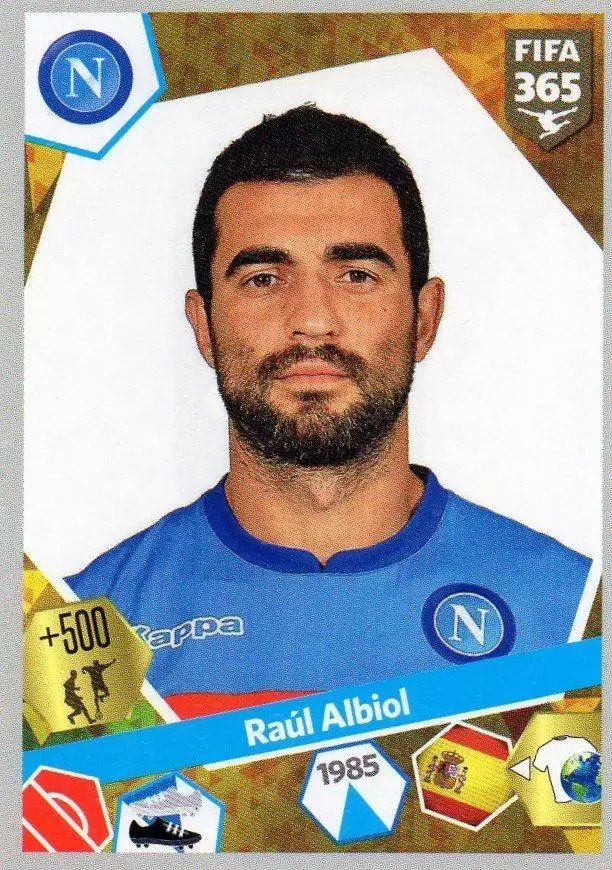 Fifa 365 2018 - Raúl Albiol - SSC Napoli