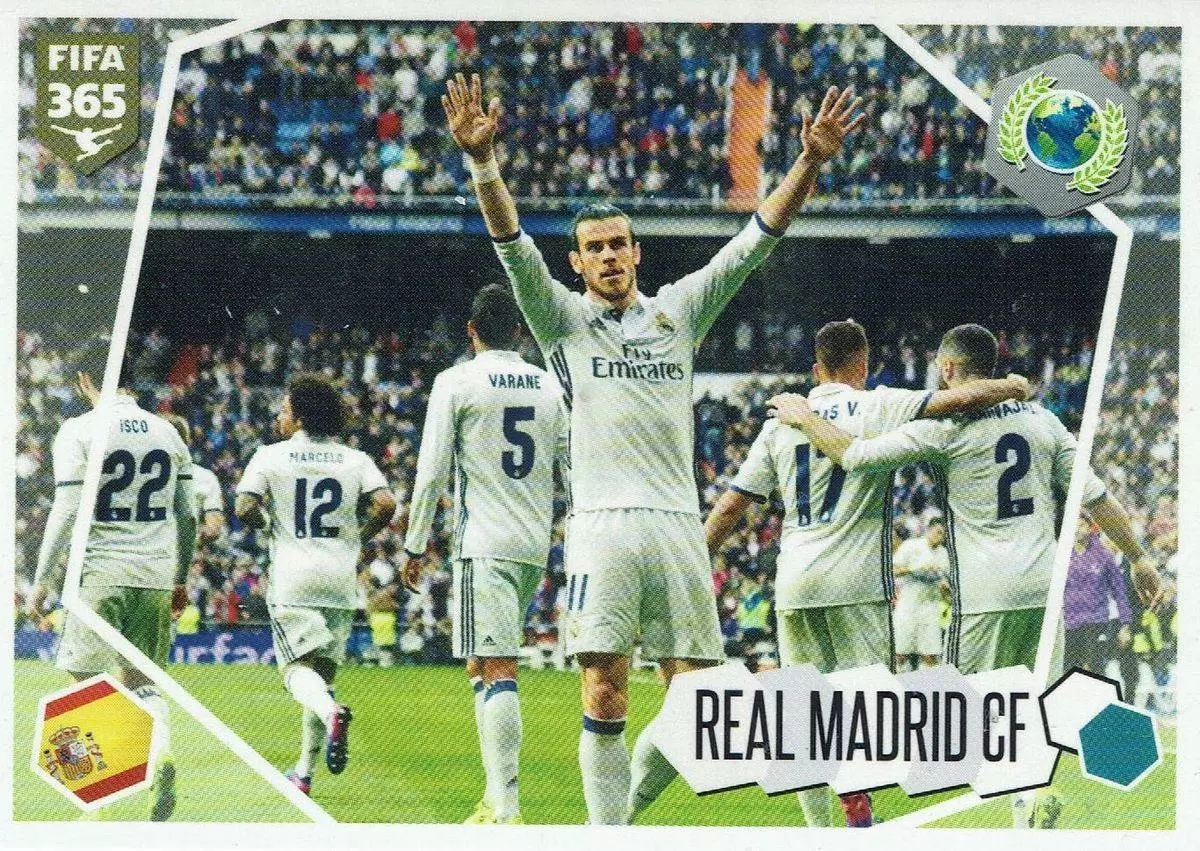Fifa 365 2018 - Real Madrid CF - Top winners