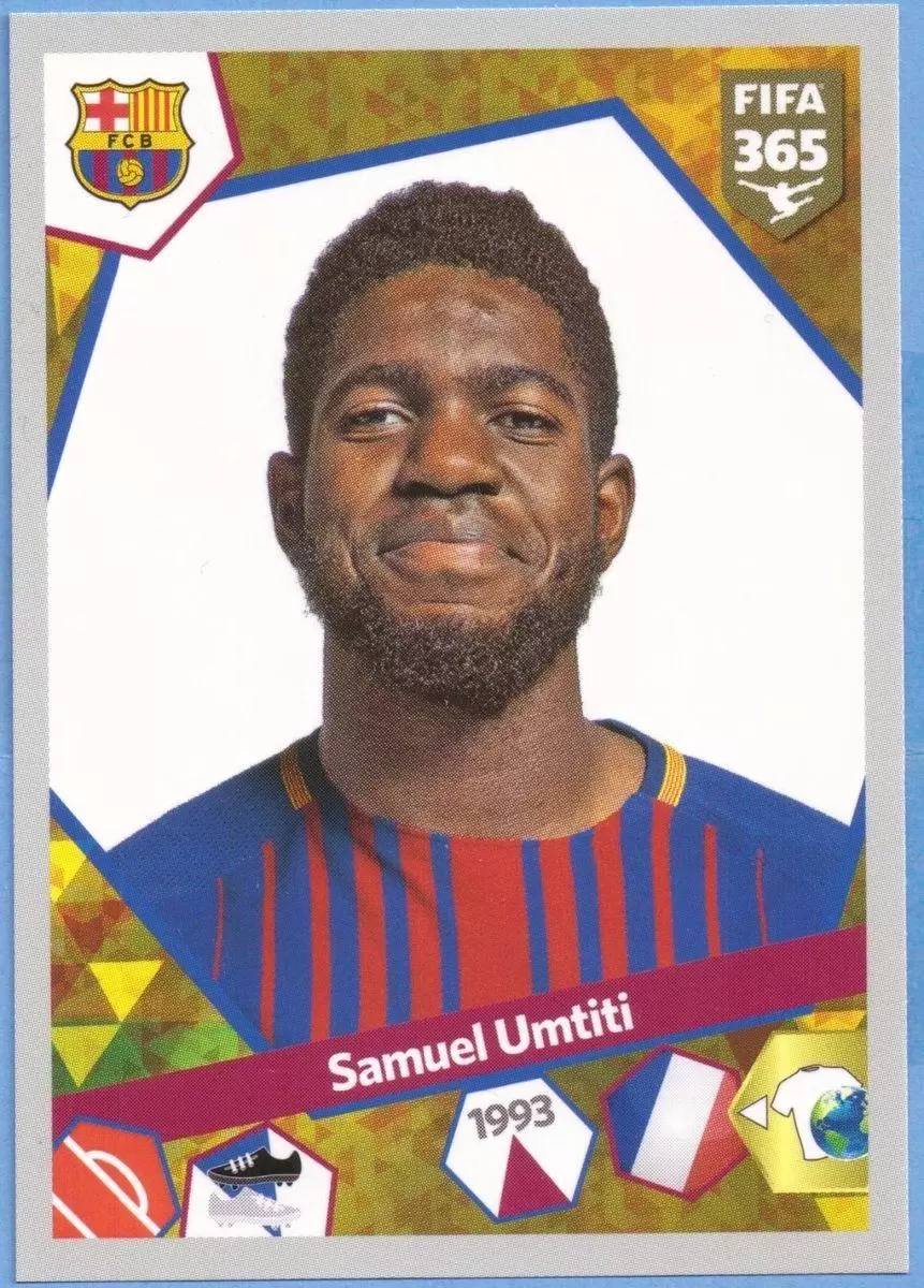 Fifa 365 2018 - Samuel Umtiti - FC Barcelona