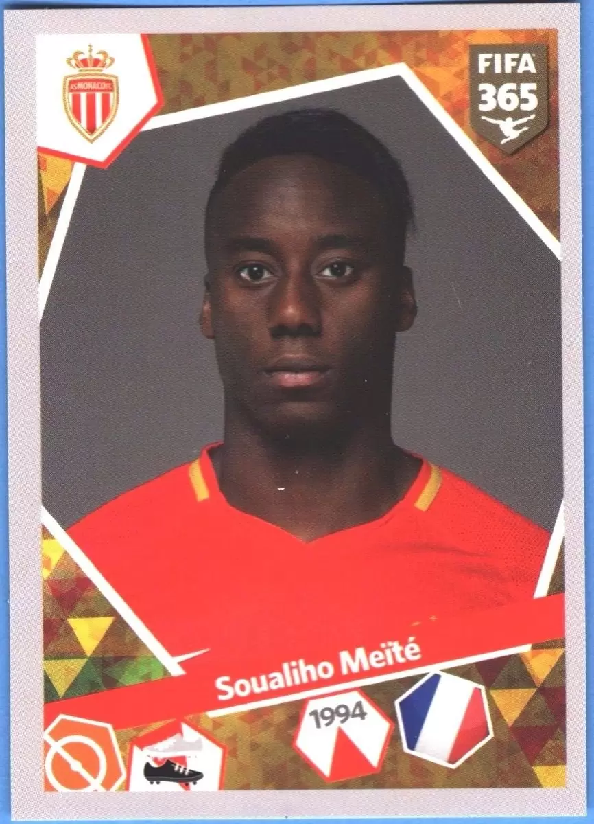 Fifa 365 2018 - Souahilo Meïté - AS Monaco