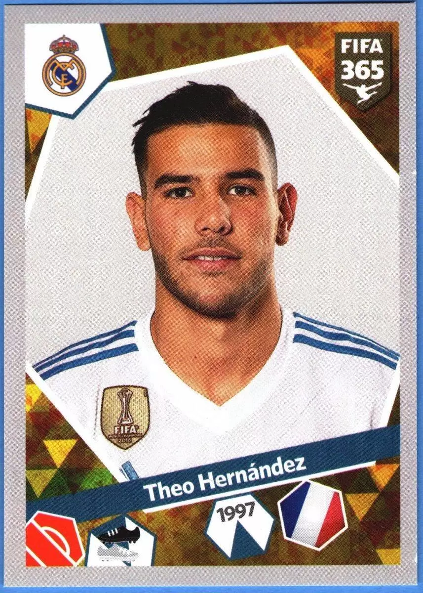 Fifa 365 2018 - Theo Hernández - Real Madrid CF