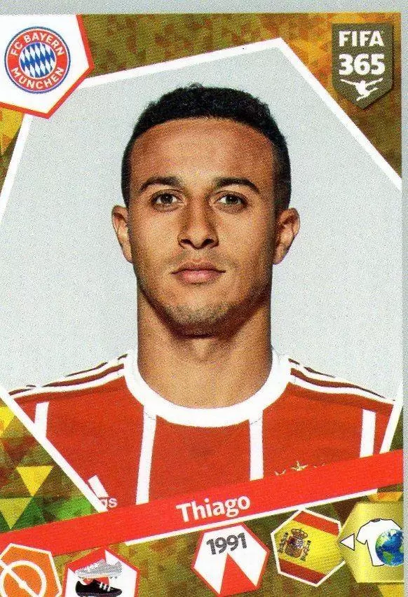 Fifa 365 2018 - Thiago Alcántara - FC Bayern München