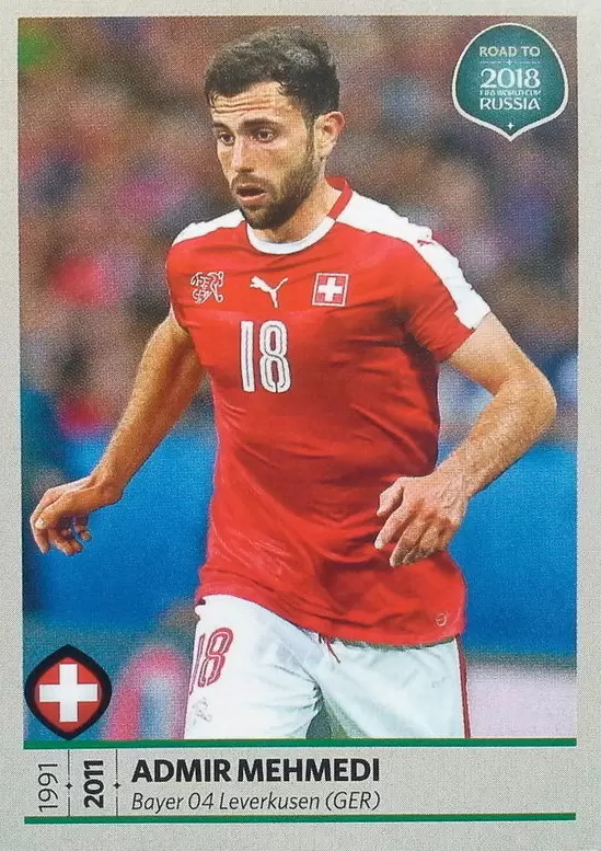 Road to 2018 - FIFA World Cup Russia - Admir Mehmedi - Suisse