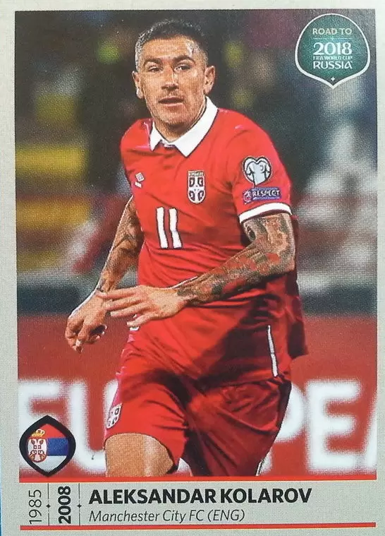 Road to 2018 - FIFA World Cup Russia - Aleksandar Kolarov - Serbia