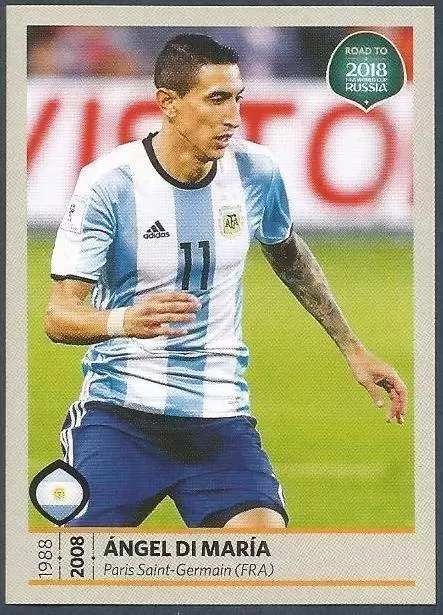 Road to 2018 - FIFA World Cup Russia - Angel di Maria - Argentina