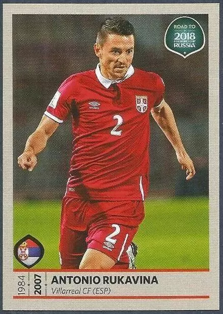 Road to 2018 - FIFA World Cup Russia - Antonio Rukavina - Serbie