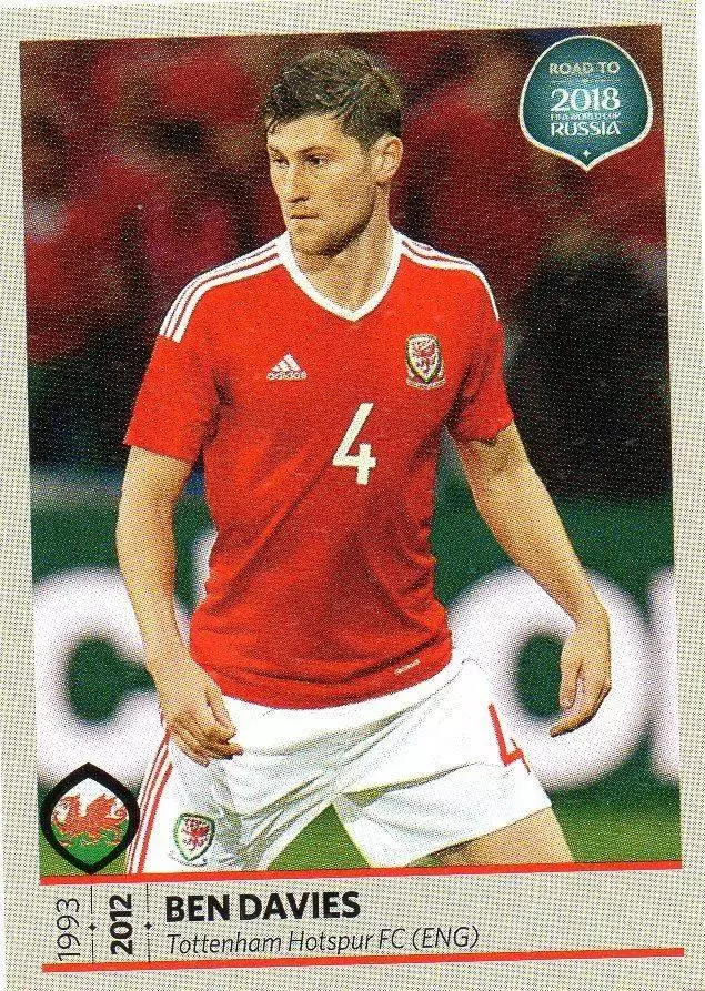 Road to 2018 - FIFA World Cup Russia - Ben Davies - Wales