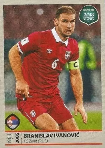 Road to 2018 - FIFA World Cup Russia - Branislav Ivanovic - Serbie