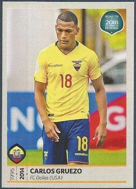 Road to 2018 - FIFA World Cup Russia - Carlos Gruezo - Ecuador