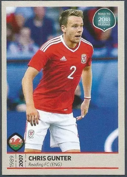 Road to 2018 - FIFA World Cup Russia - Chris Gunter - Wales