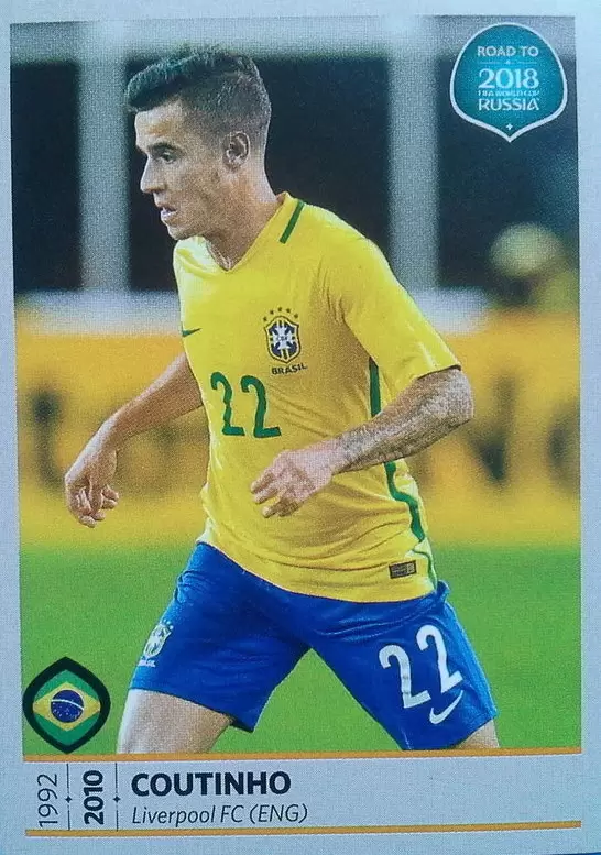 Road to 2018 - FIFA World Cup Russia - Coutinho - Brésil