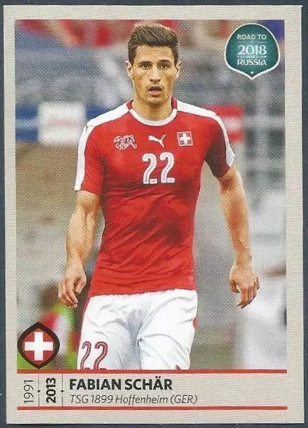 Road to 2018 - FIFA World Cup Russia - Fabian Schär - Switzerland
