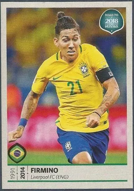 Road to 2018 - FIFA World Cup Russia - Firmino - Brazil