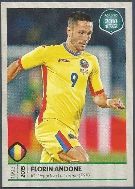 Road to 2018 - FIFA World Cup Russia - Florin Andone - Romania