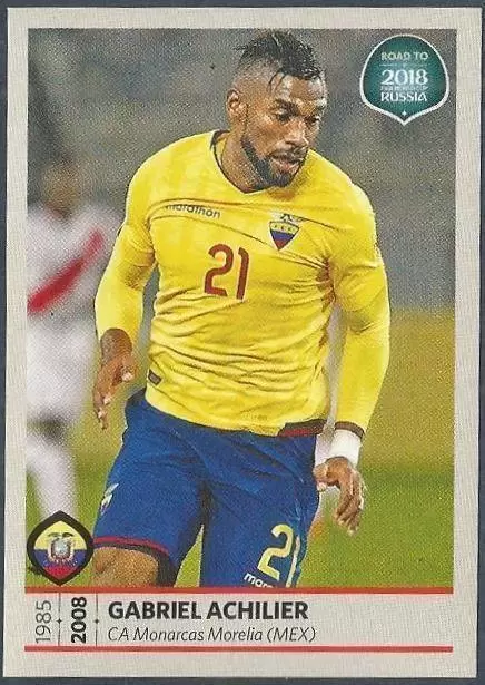 Road to 2018 - FIFA World Cup Russia - Gabriel Achilier - Equateur