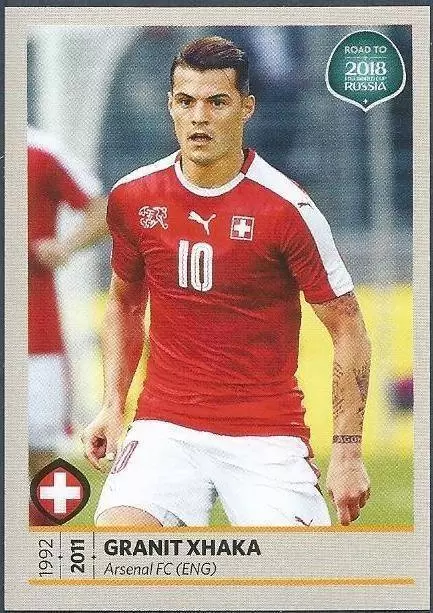 Road to 2018 - FIFA World Cup Russia - Granit Xhaka - Switzerland