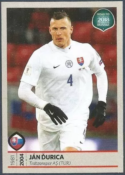 Road to 2018 - FIFA World Cup Russia - Jan Durica - Slovakia