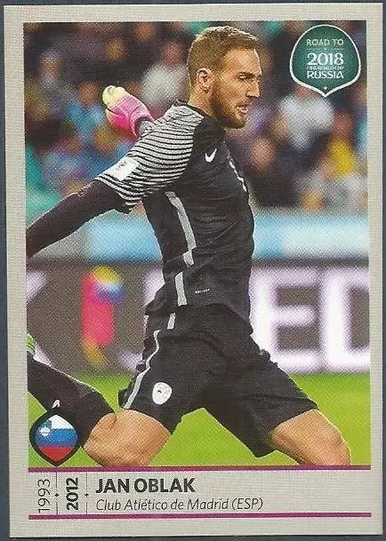 Road to 2018 - FIFA World Cup Russia - Jan Oblak - Slovénie