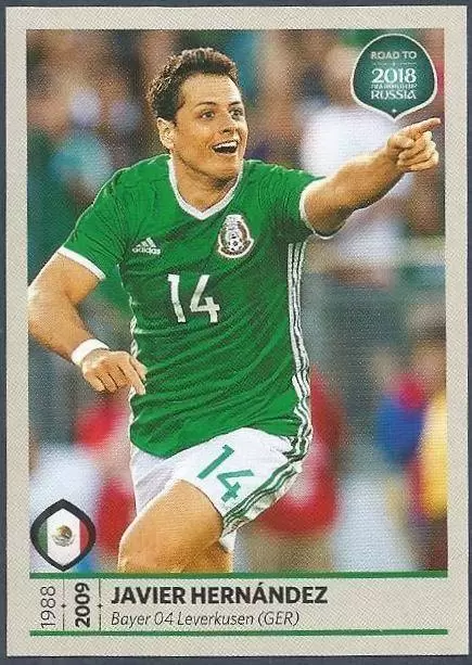 Road to 2018 - FIFA World Cup Russia - Javier Hernandez - Mexico