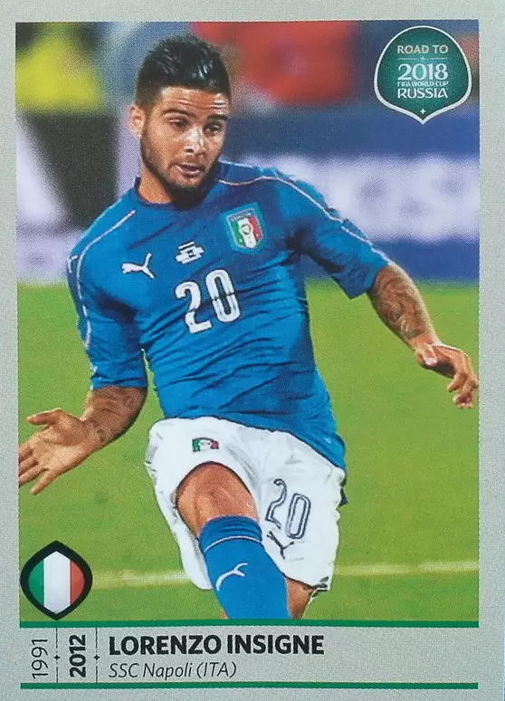 Road to 2018 - FIFA World Cup Russia - Lorenzo Insigne - Italy