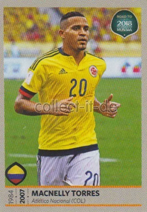 Road to 2018 - FIFA World Cup Russia - Macnelly Torres - Colombia