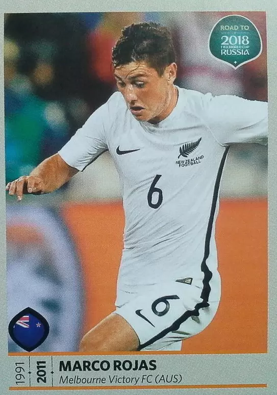 Road to 2018 - FIFA World Cup Russia - Marco Rojas - New Zealand