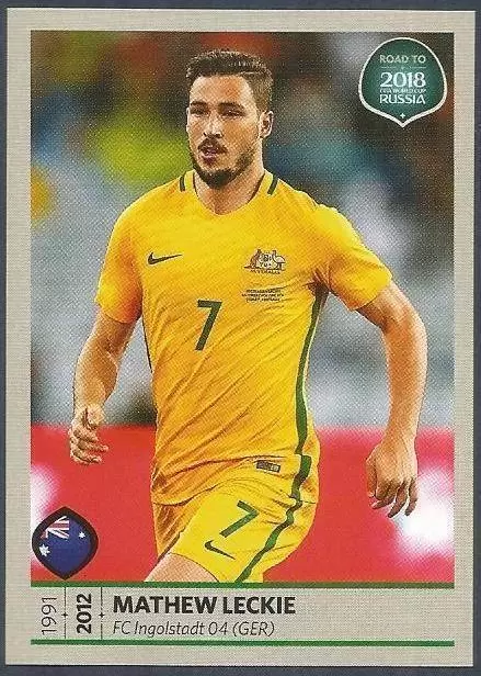 Road to 2018 - FIFA World Cup Russia - Mathew Leckie - Australie