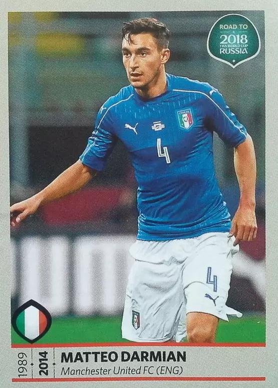 Road to 2018 - FIFA World Cup Russia - Matteo Darmian - Italy